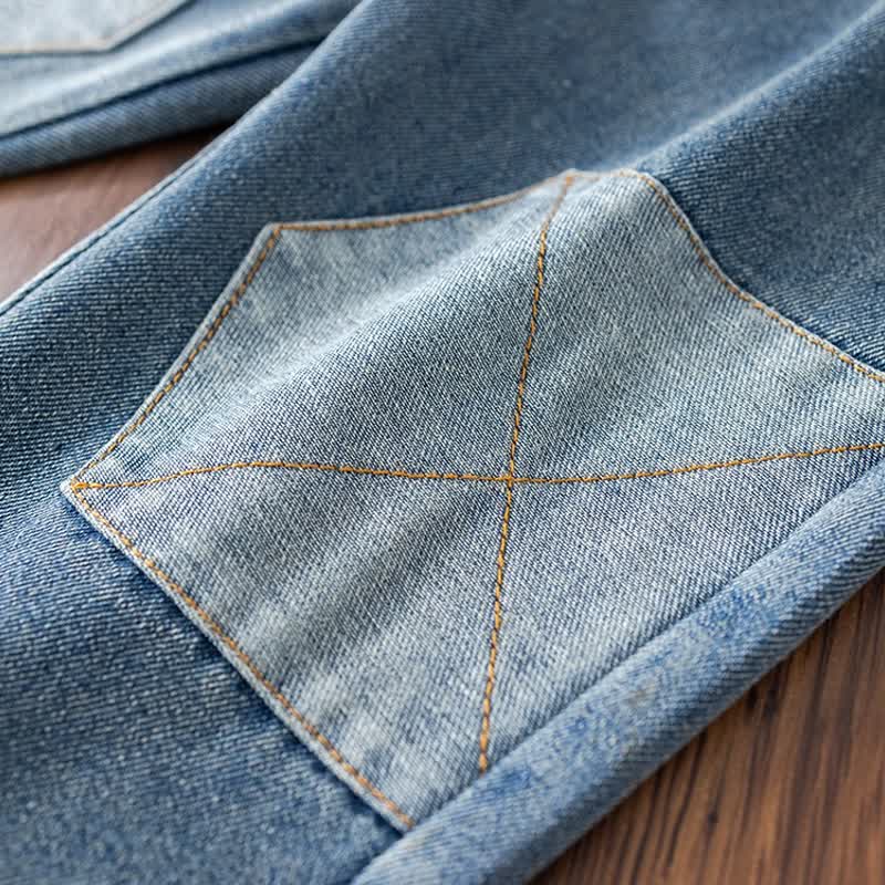 Baby Boy 2-Piece Denim Smile Set