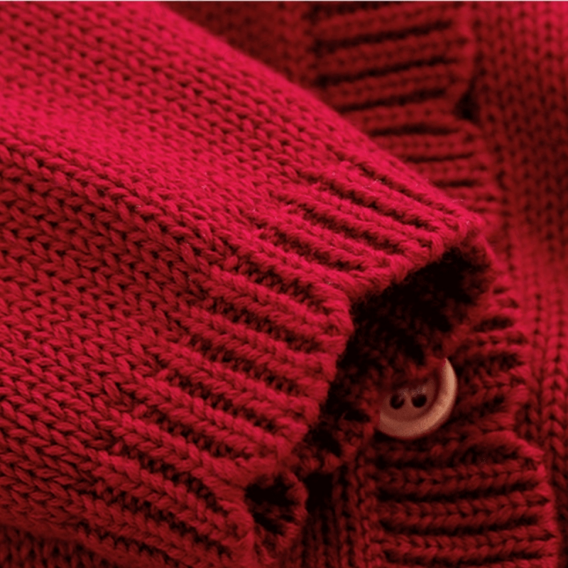 Baby Red Cardigan/Dress with headband