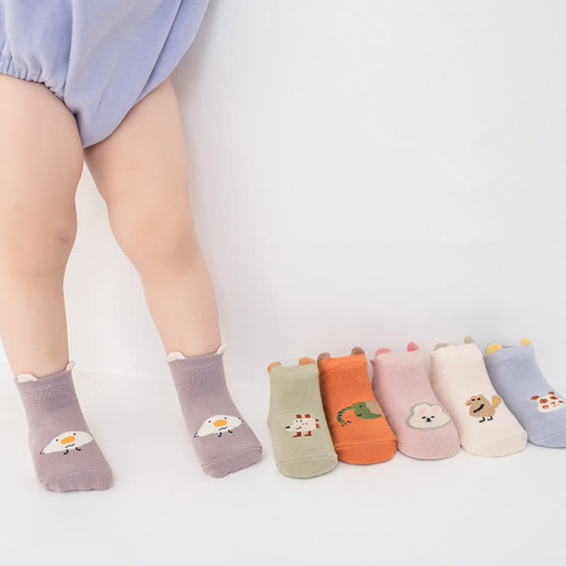 Baby Toddler Antislip Animal Soft Floor Socks