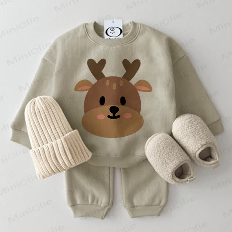 Baby Deer Grey Green 2-piece Set
