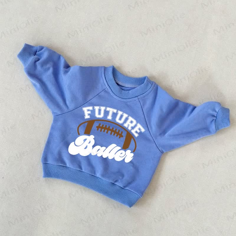 FUTURE BALLER Baby Blue Sweatshirt
