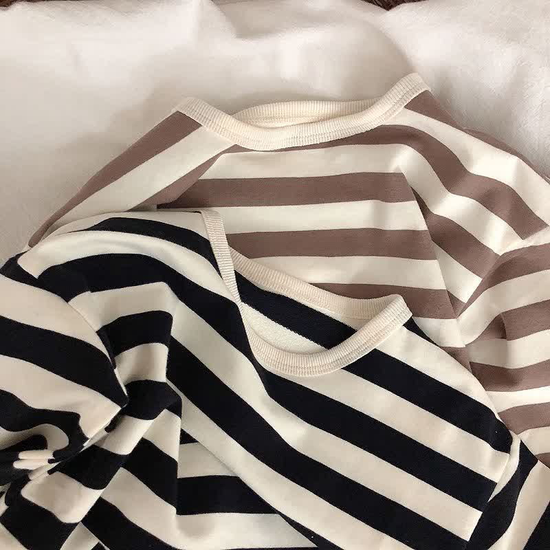 Kid Boy Striped Long Sleeve Top