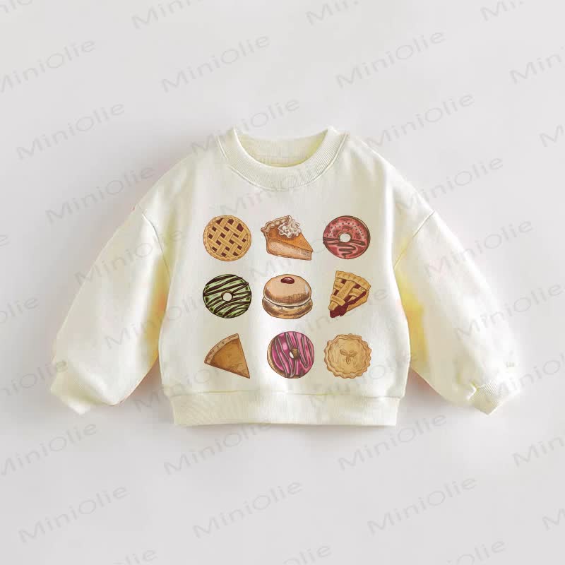 Baby Toddler Donut Pie Sweatshirt