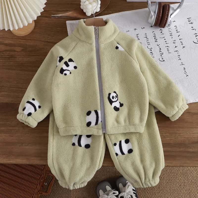 Toddler Kid Cute Animal 2-Piece Fleece Set