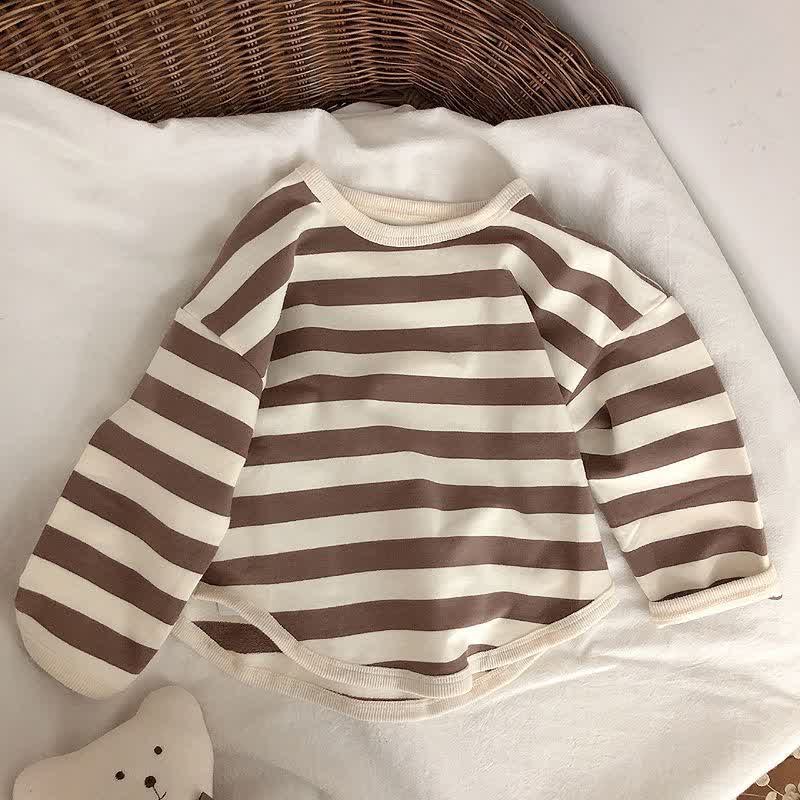 Kid Boy Striped Long Sleeve Top