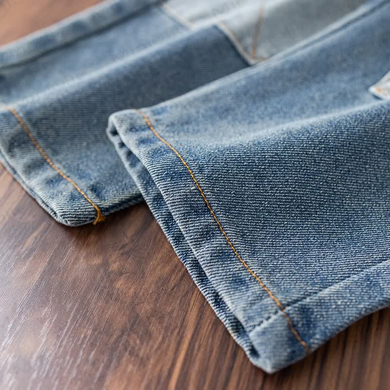 Baby Boy 2-Piece Denim Smile Set