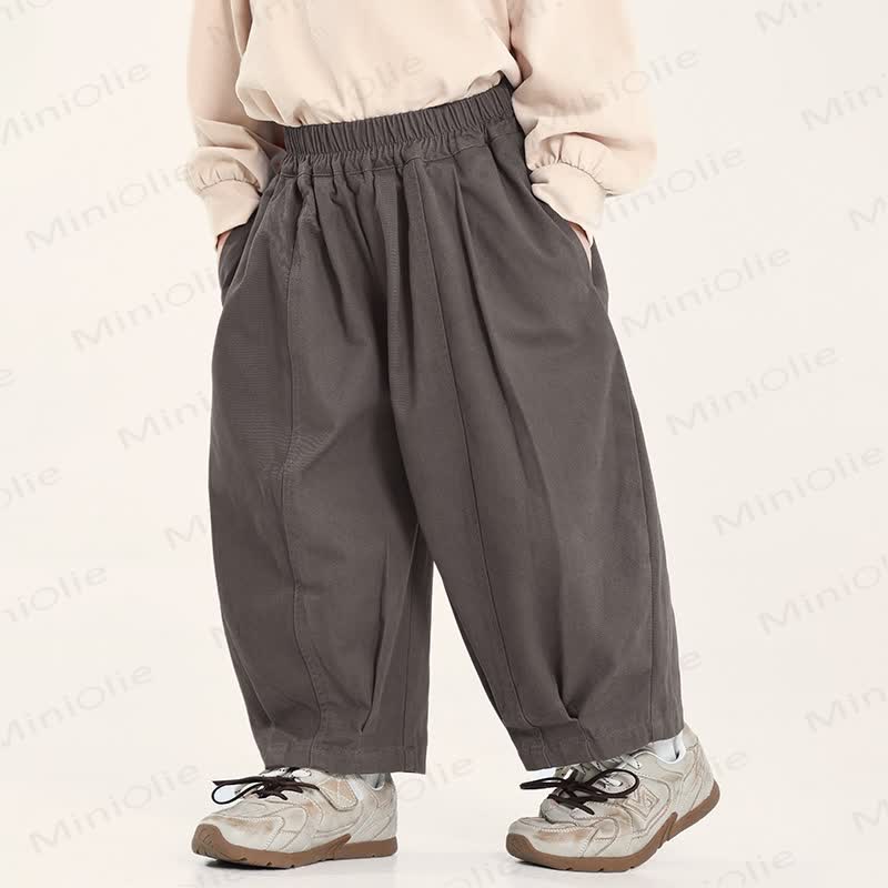 Toddler Boy Solid Color Loose Jogger Pants