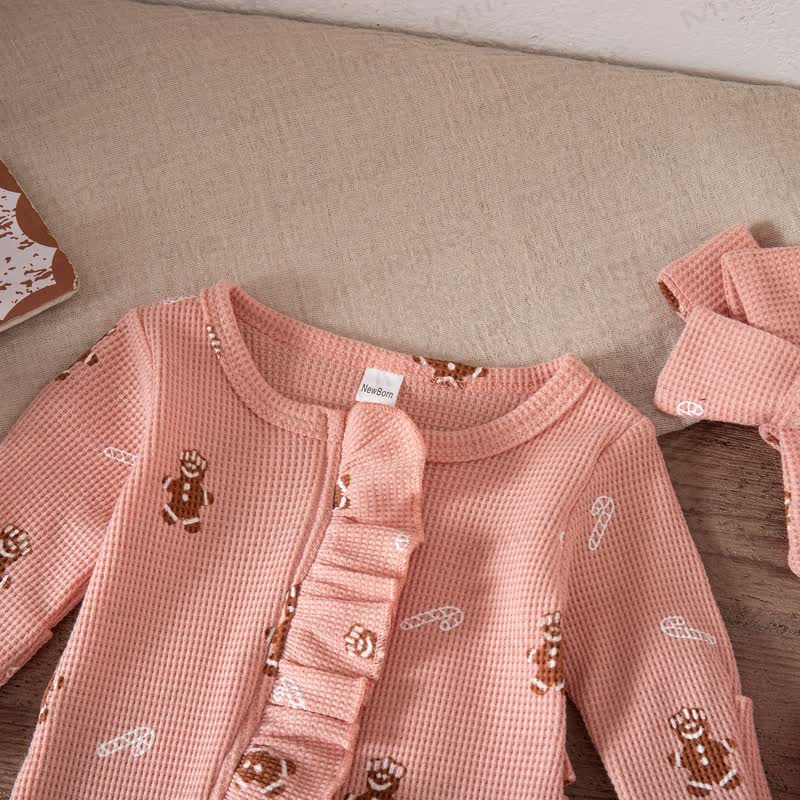 Baby Headscarf Christmas Romper