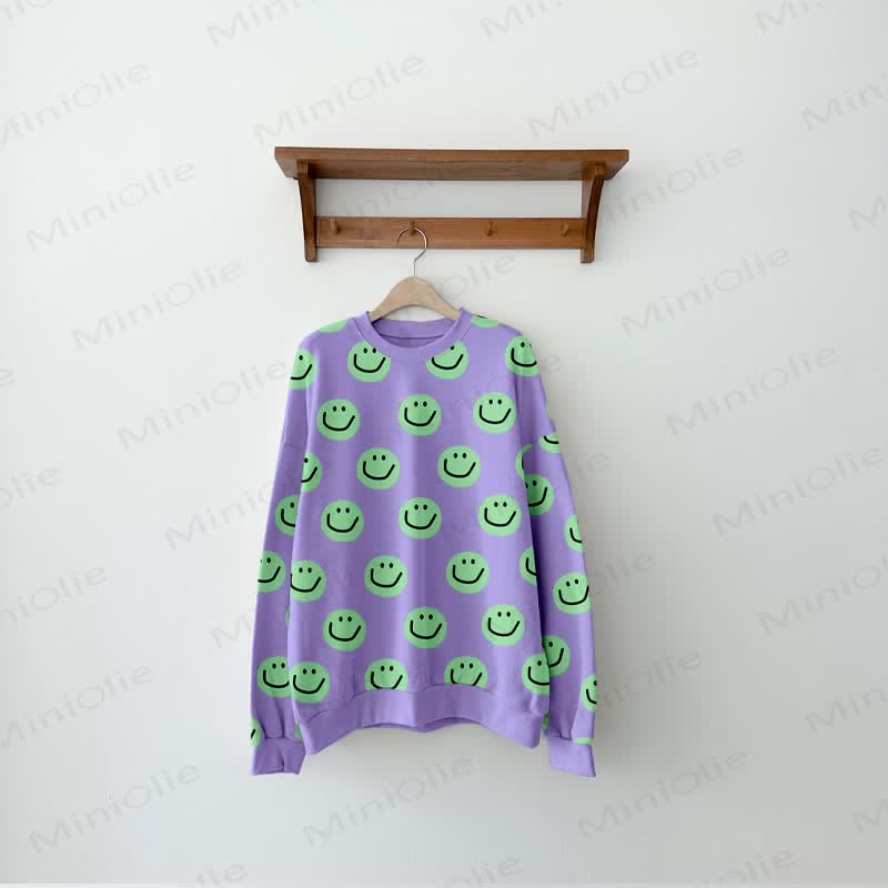 Family Matching Lovely Smile Sweatshirt/Set