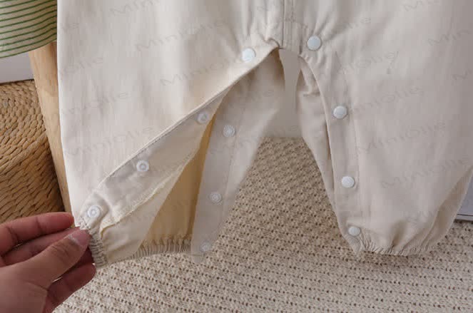 Baby Dino Romper and Striped Tee