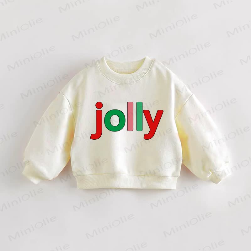 JOLLY/HOLLY Baby Toddler Sweatshirt
