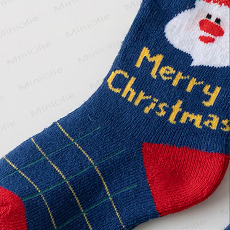 5 Pairs Baby Toddler Christmas Socks