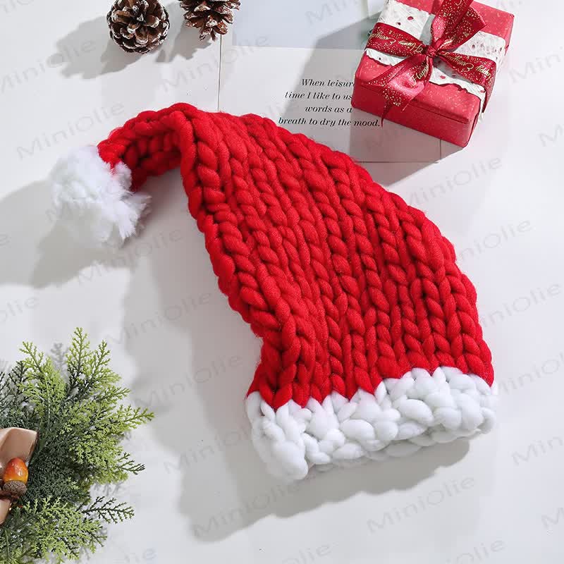 Baby Lovely Knitted Christmas Beanie