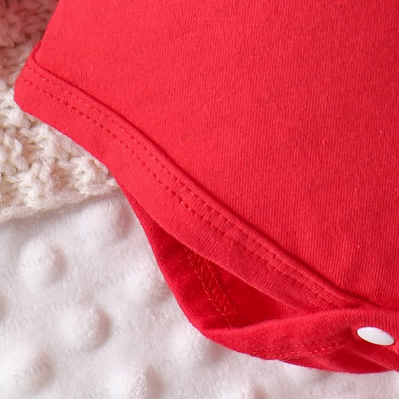 MY 1ST CHRISTMAS Baby Plaid 2-Piece Set with Hat