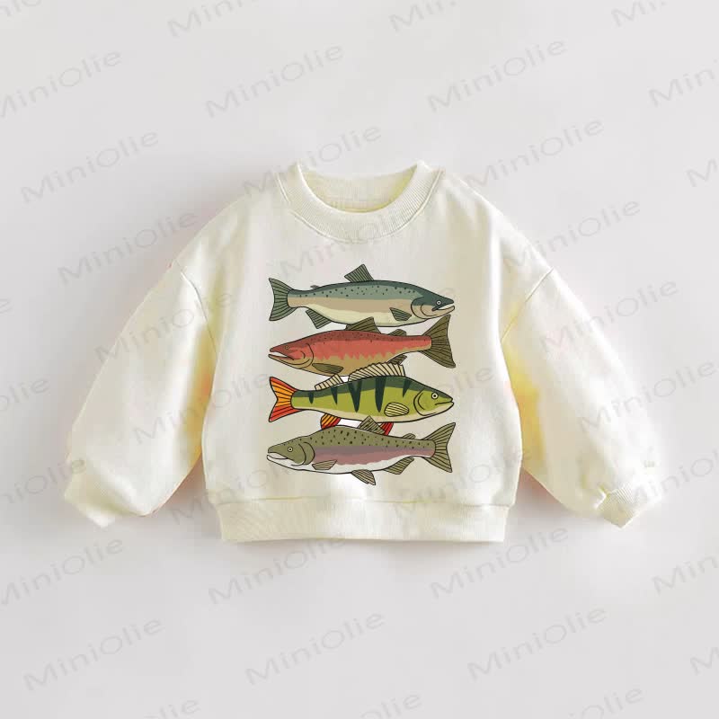 Baby Toddler Fish Sweatshirt