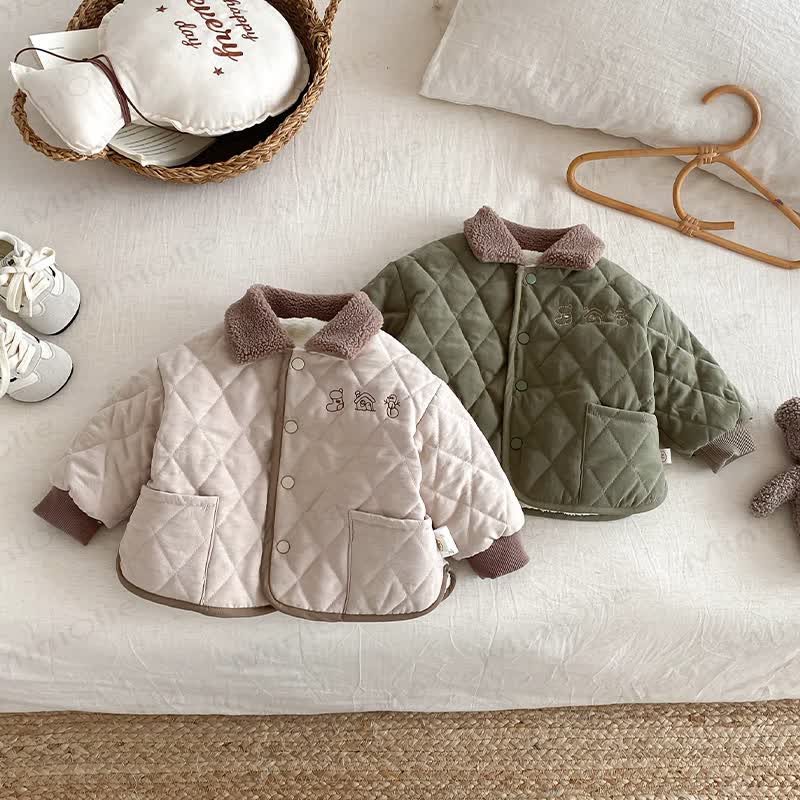 Baby Toddler Quilting Quilted Outerwear