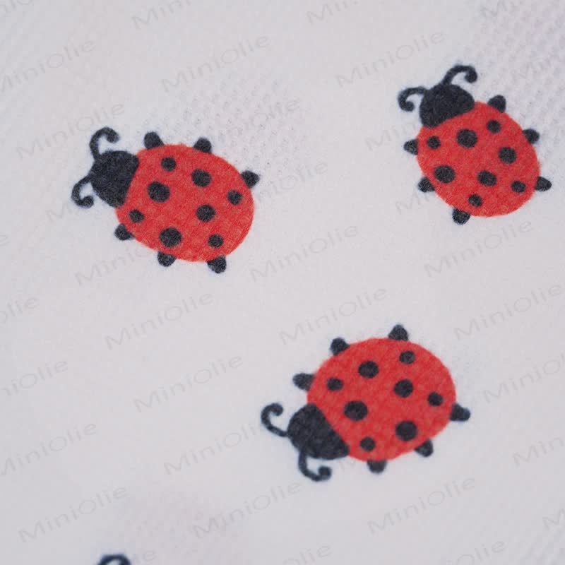 Baby Ladybird Waffle 2-piece Set