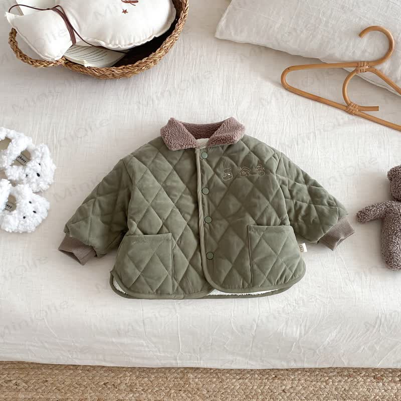 Baby Toddler Quilting Quilted Outerwear