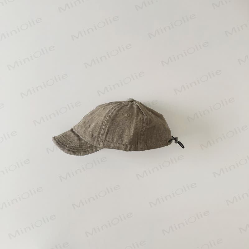 Baby Toddler Chic Washed Peaked Cap