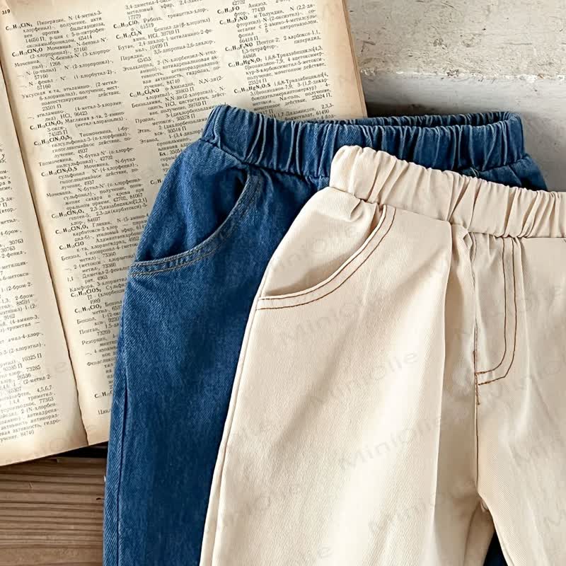 Baby Girl 2-piece Cord Embroidered Flower Set