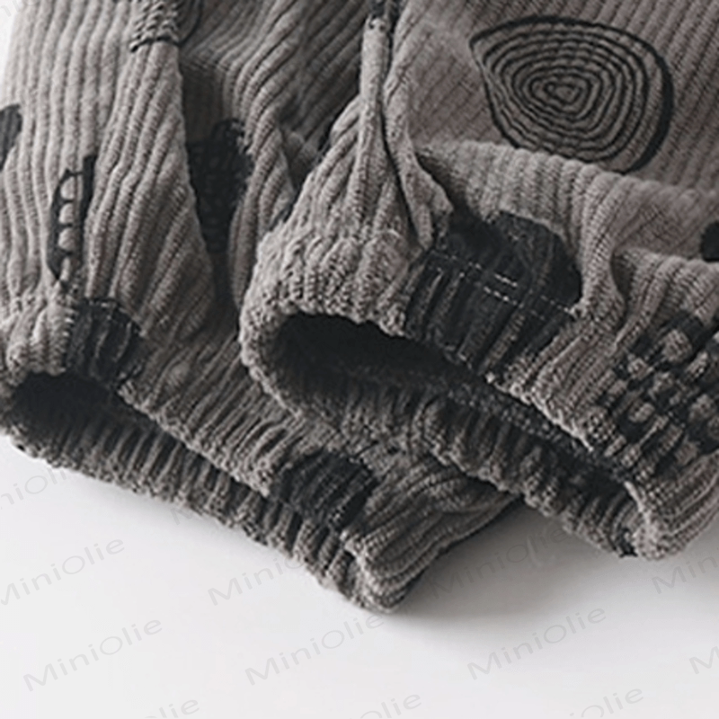 Baby Toddler Retro Corduroy Design Pants