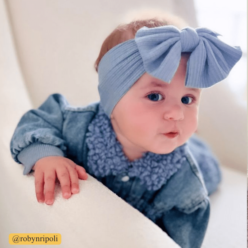 Baby Denim Blue Warm Fleece Romper
