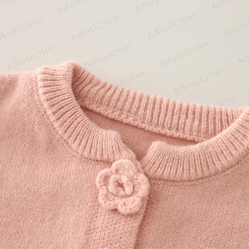 Baby Toddler Flower Girl 3-piece Set