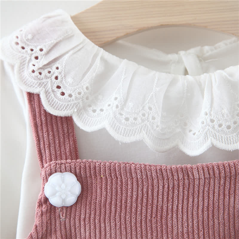 Baby 2-Piece Giraffe Corduroy Sweet Set