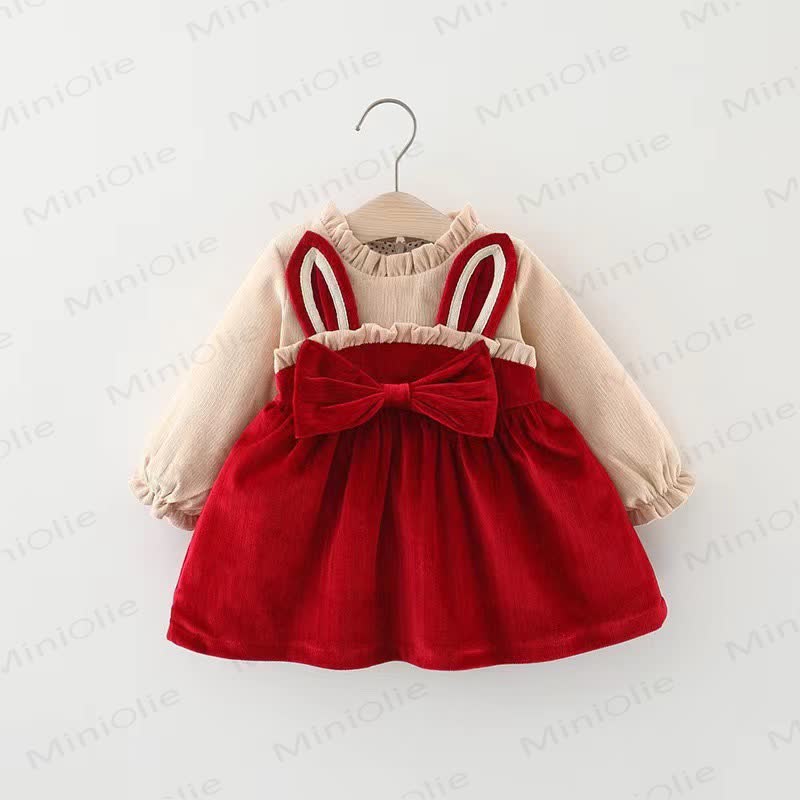 Toddler Bunny Ears Sweet Dress