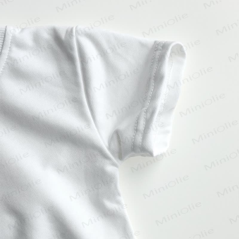 ITALY IS IN MY DNA Baby 2-Piece White Set