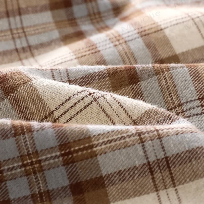 Baby Toddler Boy Bear Plaid Hooded Jacket