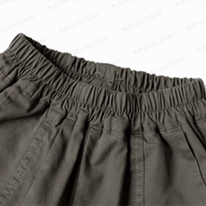 Toddler Boy Plain Grey Loose Pants