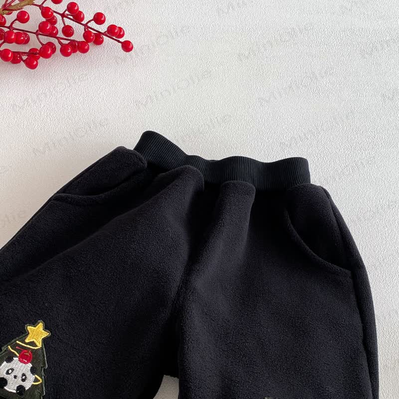 Baby Toddler Christmas Panda Jogger Pants