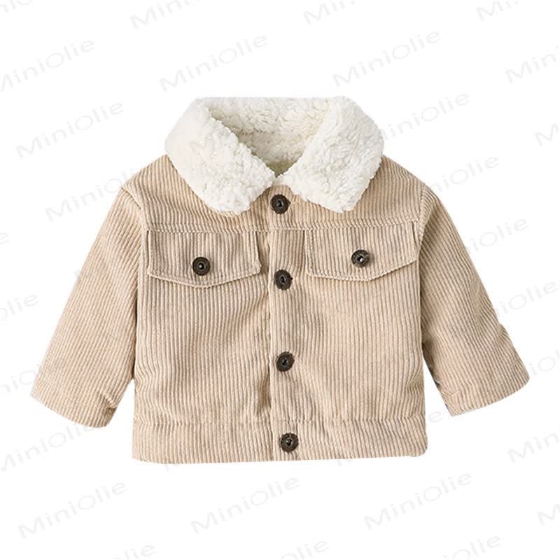 Baby Fleece Corduroy Outerwear