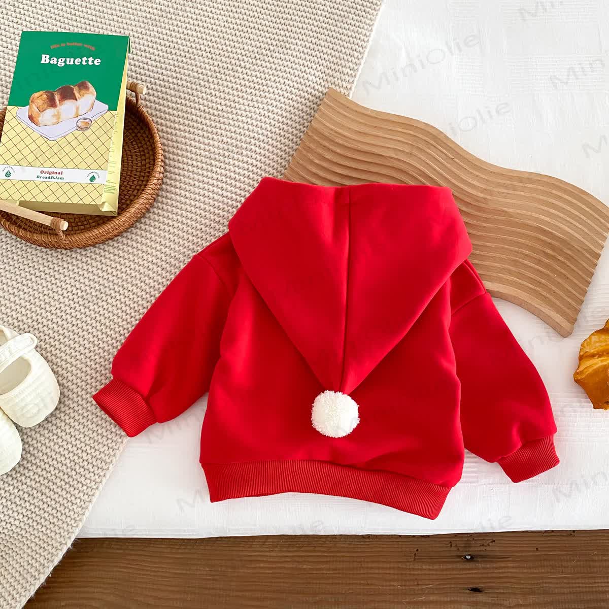 MERRY CHRISTMAS Baby Snowman Elk Santa Claus Hoodie