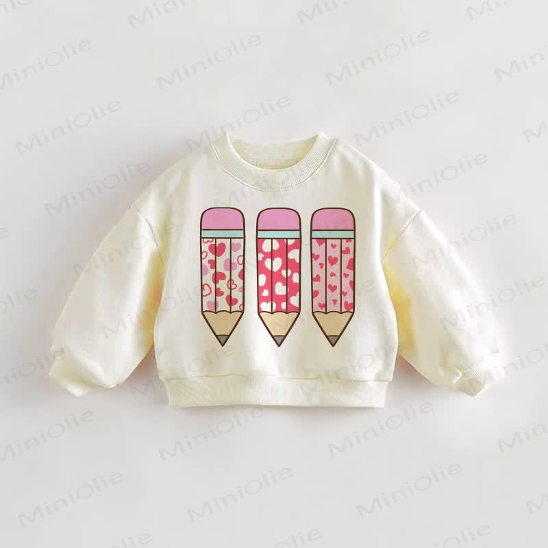 Baby Toddler Pencils Sweatshirt