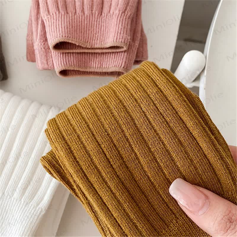 Toddler Girl Simple Solid Color Leggings