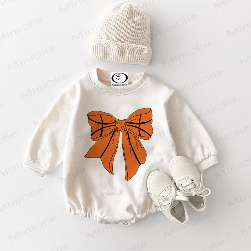 Baby Bow White Bodysuit