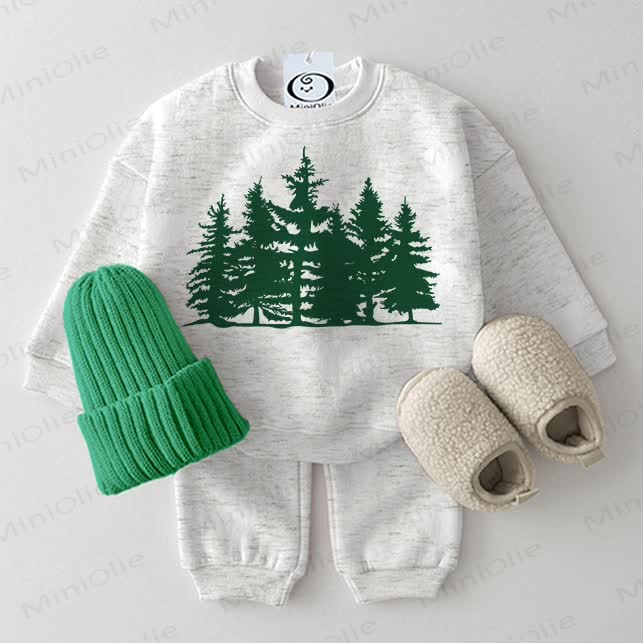 Baby Tree Sweatshirt and Pants 2-piece Set