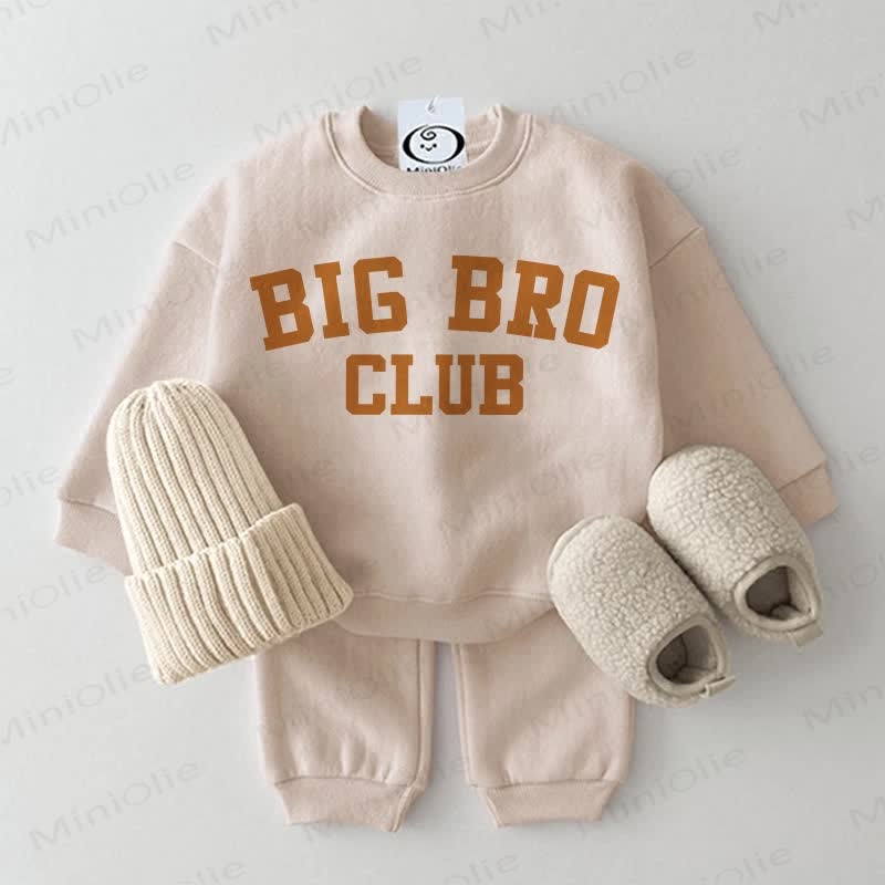 BIG BRO CLUB Baby 2-piece Beige Set