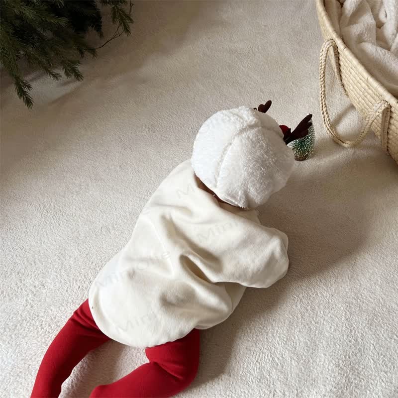 MERRY CHRISTMAS Fleece Lined Bodysuit