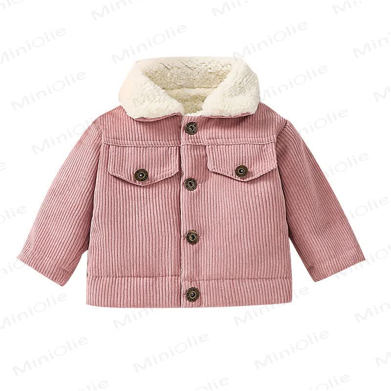 Baby Fleece Corduroy Outerwear
