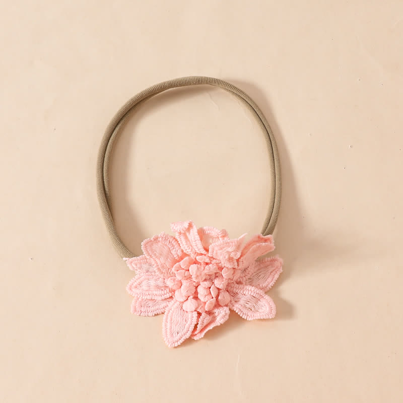 Baby 2-Piece Flower Bow Set with Headband