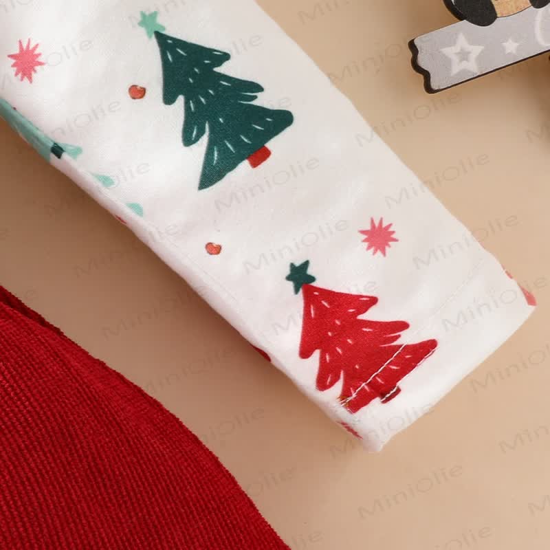 Baby Christmas Tree Fake 2pcs Bodysuit