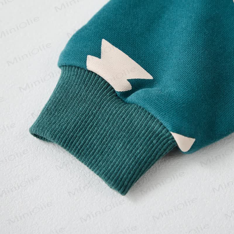 Baby Toddler Green Christmas Tree 2-piece Sweatshirt Set