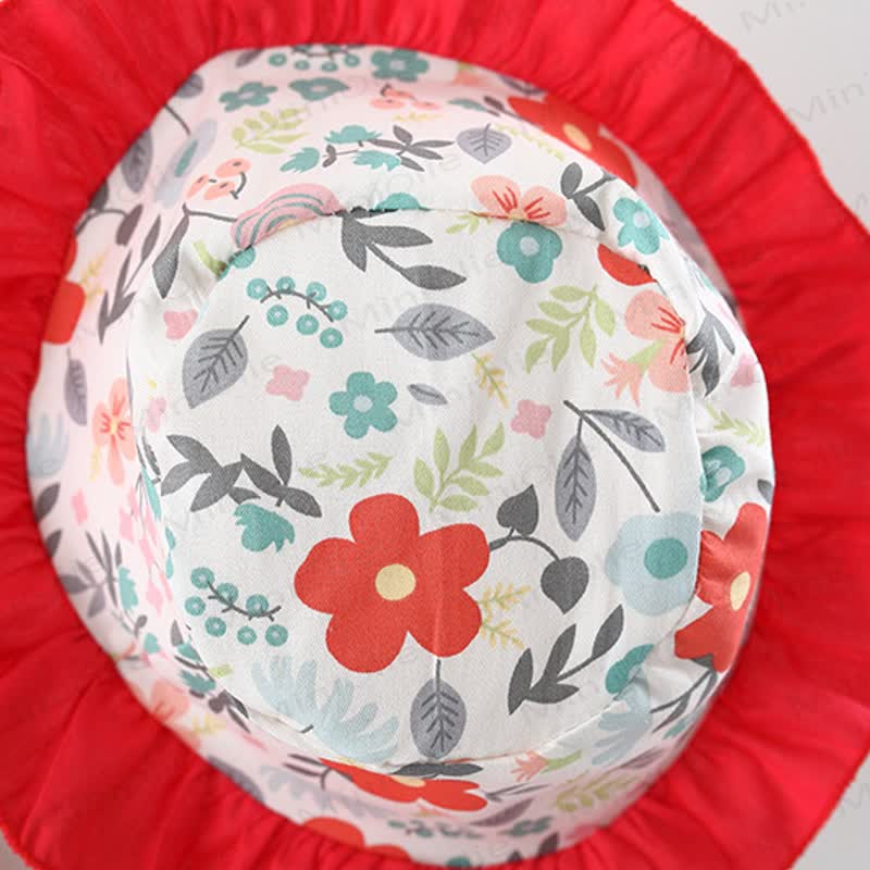 Baby Toddler Daisy Flower Dress with Hat