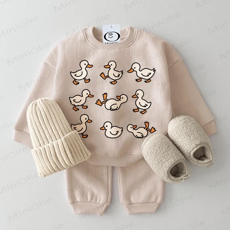Baby Duck 2-piece Beige Set