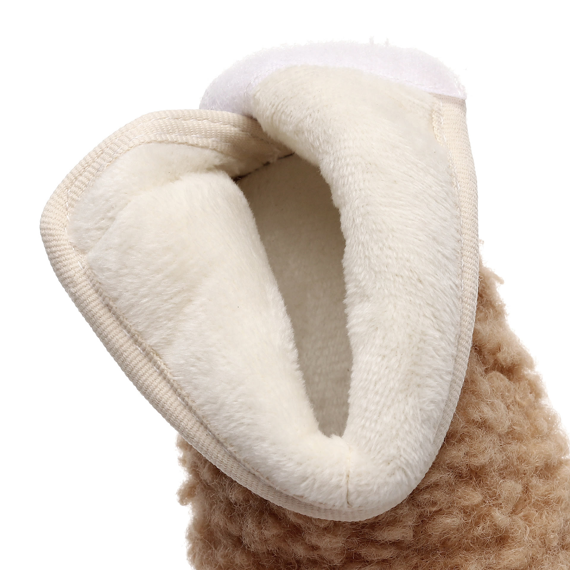 Baby Solid Color Pre-walker Fleece Boots