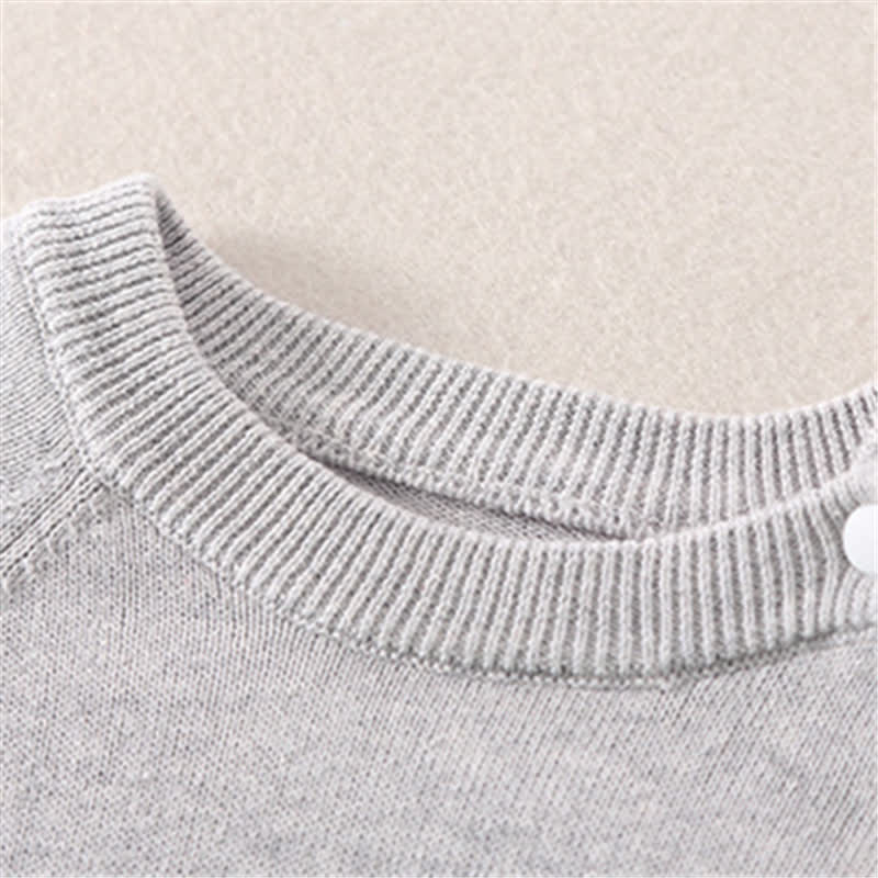 Baby Heart Knitted Romper