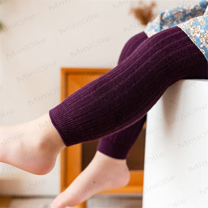 Toddler Girl Simple Solid Color Leggings